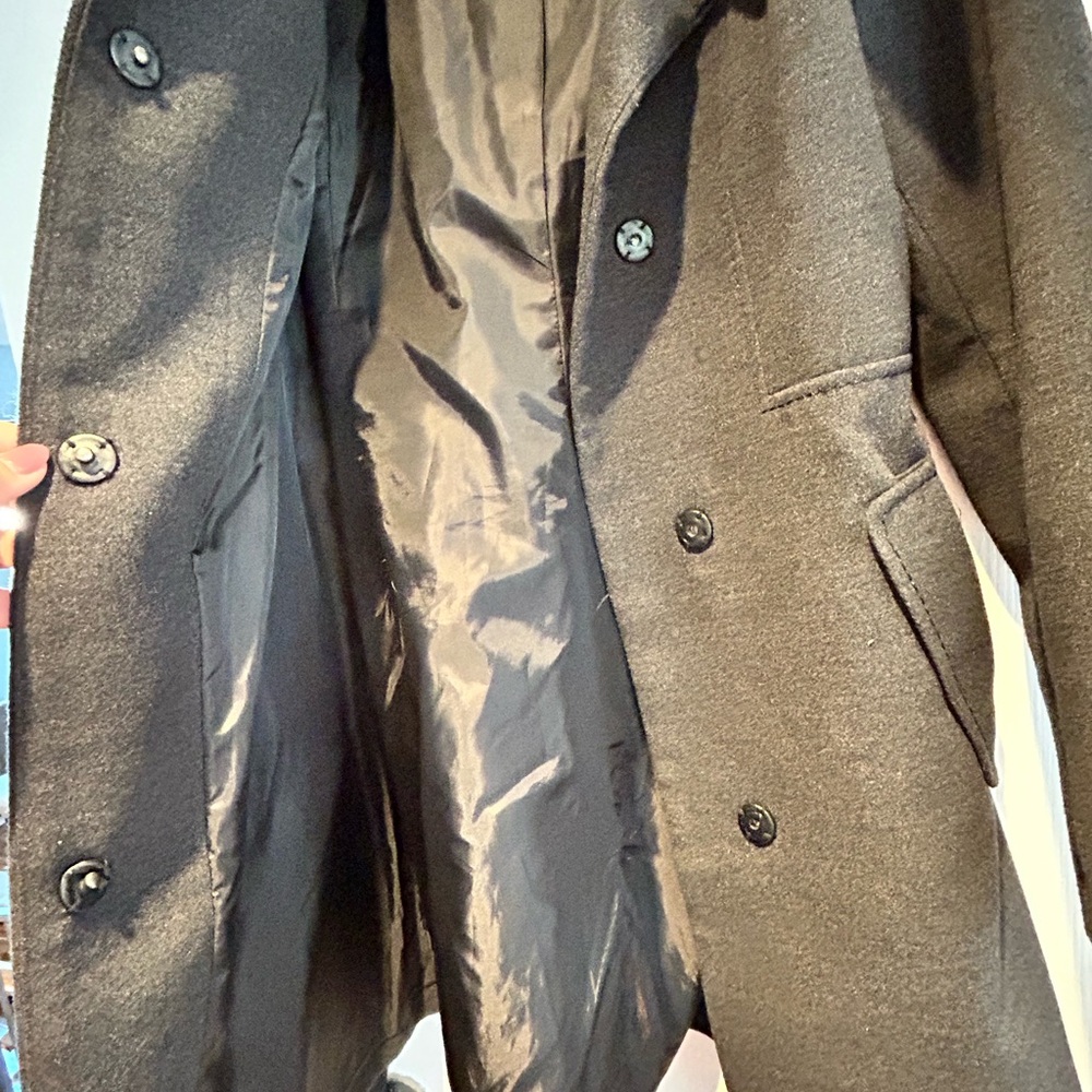 H&M Grey Coat - Picture 3 of 7